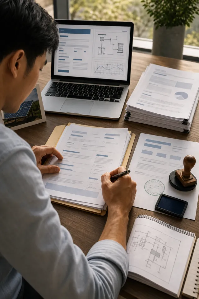 Permits & grid application